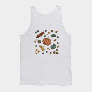 Pumpkin spice vintage colors Tank Top